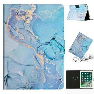 Marble Pattern Smart Leather Tablet Case For iPad Air / Air 2 / 9.7 2018 / 2017(Blue)