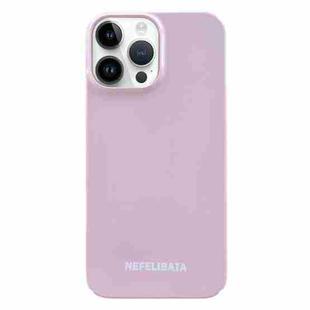 For iPhone 13 Pro Painted Pattern PC Phone Case (Pink)