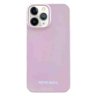 For iPhone 11 Pro Max Painted Pattern PC Phone Case (Pink)