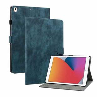 Tiger Pattern PU Tablet Case With Sleep / Wake-up Function For iPad 9.7 2017/2018/2019/2020(Dark Blue)