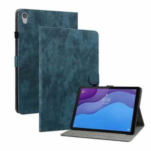 For Lenovo Tab M10 HD Gen 2 Tiger Pattern PU Tablet Case(Dark Blue)