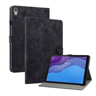 For Lenovo Tab M10 HD Gen 2 Tiger Pattern PU Tablet Case(Black)