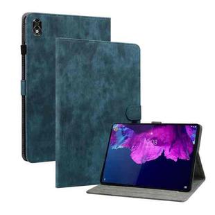 For Lenovo Legion Y700 Tiger Pattern PU Tablet Case(Dark Blue)