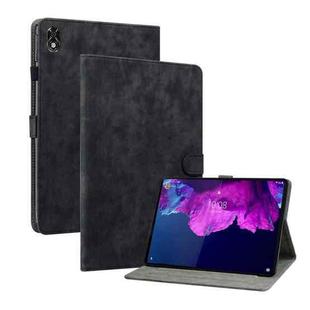 For Lenovo Legion Y700 Tiger Pattern PU Tablet Case(Black)
