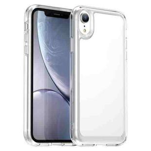 For iPhone XR Colorful Series Acrylic + TPU Phone Case(Transparent)