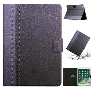 Stitching Solid Color Smart Leather Tablet Case For iPad Air / Air 2 / 9.7 2018 / 2017(Grey)