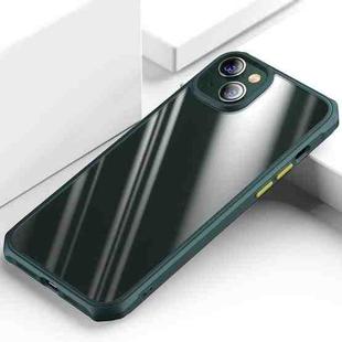 For iPhone 14 Plus Dawn Series Airbag TPU+PC Phone Case (Green)