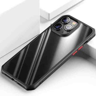 For iPhone 14 Pro Max Dawn Series Airbag TPU+PC Phone Case (Black)