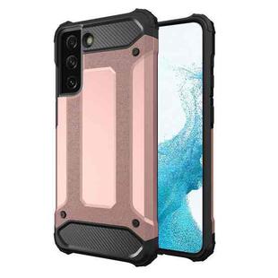 For Samsung Galaxy S22+ 5G Magic Armor TPU + PC Phone Case(Rose Gold)