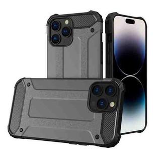 For iPhone 14 Pro Magic Armor TPU Phone Case(Grey)