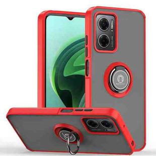 For Xiaomi Redmi Note 11E Q Shadow 1 Series TPU and PC Phone Case(Red)