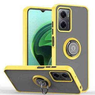 For Xiaomi Redmi Note 11E Q Shadow 1 Series TPU and PC Phone Case(Yellow)