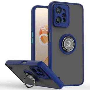 For Realme C31 Q Shadow 1 Series TPU and PC Phone Case(Royal Blue)