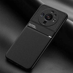 For Xiaomi 12S Ultra Classic Tilt Magnetic PC + TPU Phone Case(Black)