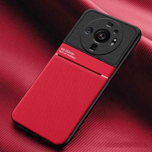 For Xiaomi 12S Ultra Classic Tilt Magnetic PC + TPU Phone Case(Red)