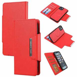 For iPhone 14 Separable Magnetic Leather Case (Red)