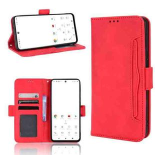 For TONE E22 Skin Feel Calf Texture Card Slots Leather Phone Case(Red)