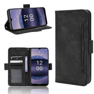 For Nokia G11 Plus Skin Feel Calf Texture Card Slots Leather Phone Case(Black)