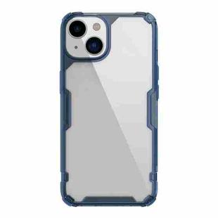 For iPhone 14 NILLKIN Ultra Clear PC + TPU Phone Case (Blue)