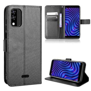 For BLU C5 Max 2022 Diamond Texture Leather Phone Case(Black)