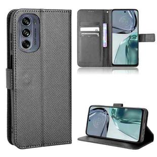 For Motorola Moto G62 5G Diamond Texture Leather Phone Case(Black)