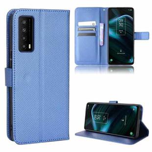 For TCL Stylus 5G Diamond Texture Leather Phone Case(Blue)