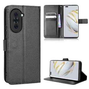 For Huawei nova 10 Diamond Texture Leather Phone Case(Black)