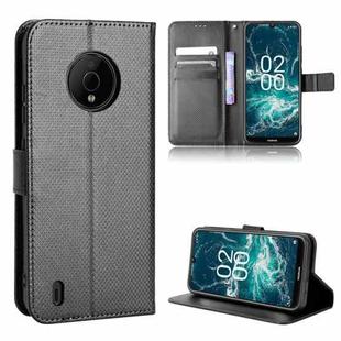 For Nokia C200 Diamond Texture Leather Phone Case(Black)