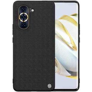 For Huawei nova 10 Pro NILLKIN 3D Texture Nylon Fiber PC+TPU Phone Case(Black)