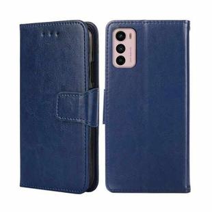 For Motorola Moto G42 4G Crystal Texture Leather Phone Case(Royal Blue)