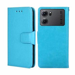 For OPPO K10 5G Crystal Texture Leather Phone Case(Light Blue)