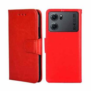 For OPPO K10 5G Crystal Texture Leather Phone Case(Red)
