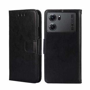 For OPPO K10 5G Crystal Texture Leather Phone Case(Black)