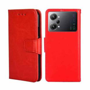 For OPPO K10 Pro 5G Crystal Texture Leather Phone Case(Red)