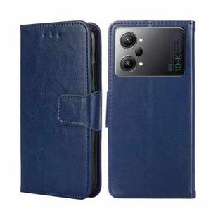 For OPPO K10 Pro 5G Crystal Texture Leather Phone Case(Royal Blue)