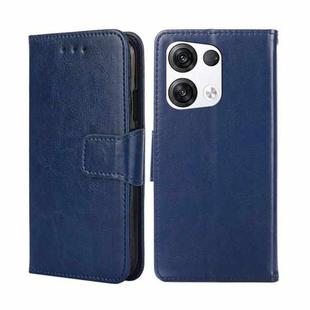 For OPPO Reno8 Pro+ 5G Crystal Texture Leather Phone Case(Royal Blue)