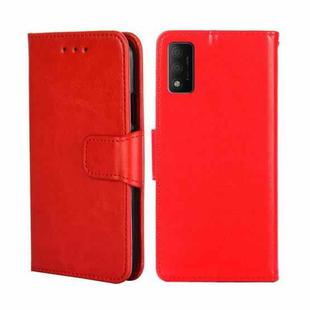 For TCL 30T/T603DL Crystal Texture Leather Phone Case(Red)