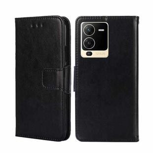 For vivo S15 5G Crystal Texture Leather Phone Case(Black)