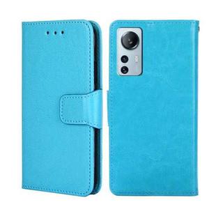 For Xiaomi 12 Lite Crystal Texture Leather Phone Case(Light Blue)