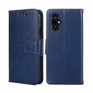 For Xiaomi Poco M4 5G Crystal Texture Leather Phone Case(Royal Blue)