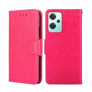 For OnePlus Nord CE 2 Lite 5G Crystal Texture Leather Phone Case(Rose Red)