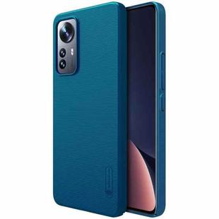 For Xiaomi 12 Lite NILLKIN Frosted PC Phone Case(Blue)