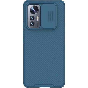 For Xiaomi  12 Lite NILLKIN Black Mirror Pro Series Camshield PC Phone Case(Blue)