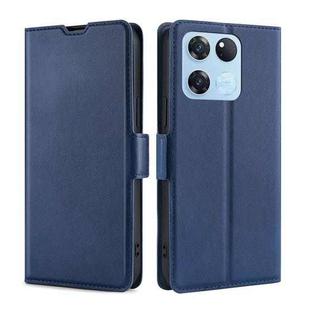 For OnePlus Ace Racing Ultra-thin Voltage Side Buckle Horizontal Flip Leather Phone Case(Blue)