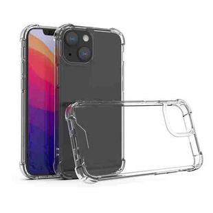 For iPhone 13 Four-corner Airbag Anti-fall Phone Case(Transparent)