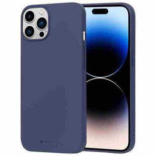 For iPhone 14 Pro Max GOOSPERY SOFT FEELING Liquid TPU Phone Case (Blue)