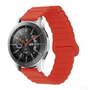 For Xiaomi Haylou Smart Watch 2 LS02 / RS4 / RS4 Plus Reverse Buckle Magnetic Silicone Watch Band(Red)