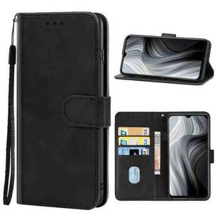 For Realme V20 5G Leather Phone Case(Black)
