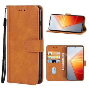 For vivo iQOO 9T Leather Phone Case(Brown)