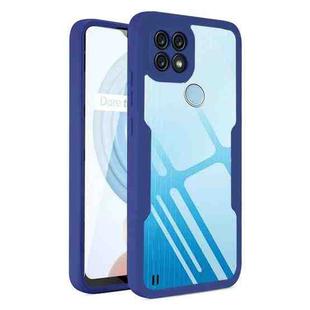 For Realme C21 360 Degrees Full Coverage Phone Case(Blue)